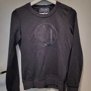 Armani Jeans Black Sweater